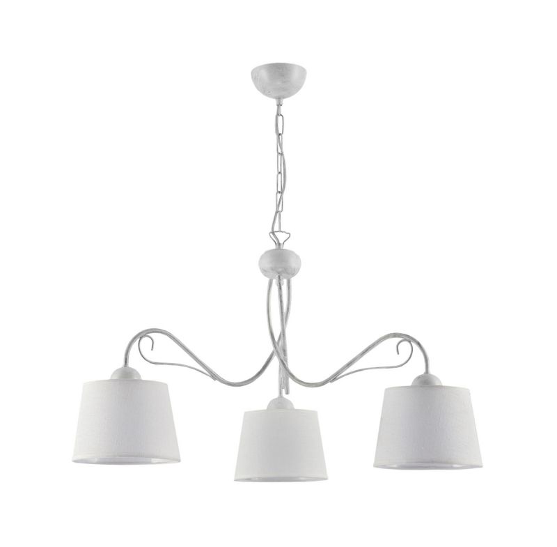 Lampa sufitowa Jupiter KAMELIA biała 3xE27x40W IP20 wym:80x80x80cm - 1 szt.