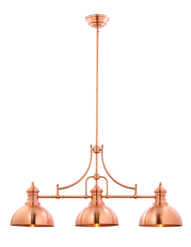 Lampa sufitowa  Jupiter PLATINO miedziana 3xE27x40W IP20 - 1 szt