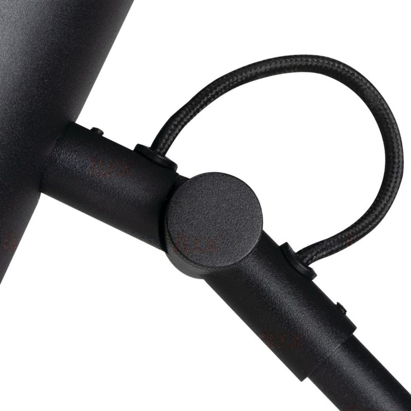 Lampa sufitowa Kanlux Agzar czarna wym: 178 x 40 x 40 cm 3xE14 x 5W 1 szt.