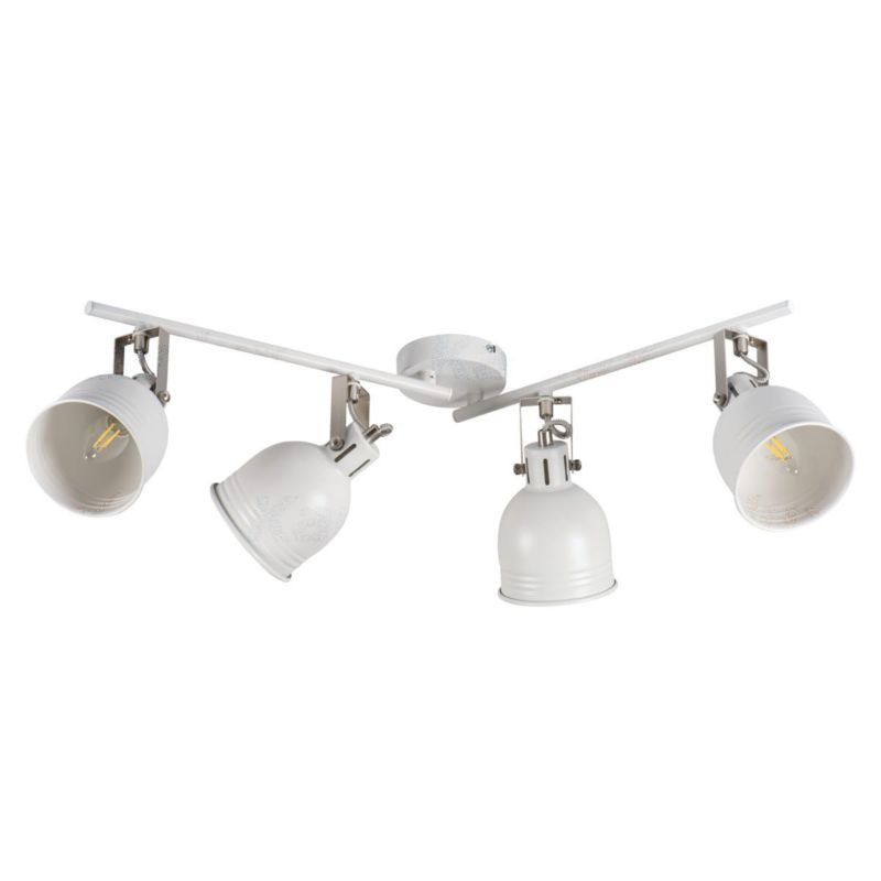 Lampa sufitowa Kanlux Derato biała wym: 16,5 x 11 x 11 cm 4xE14 x 8W 1 szt.