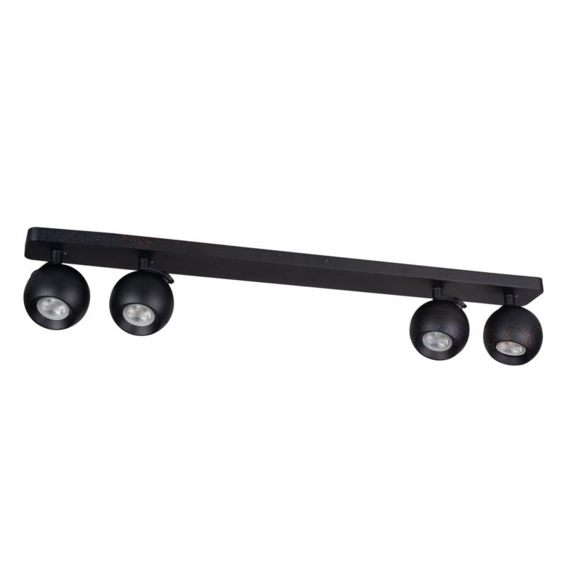 Lampa sufitowa Kanlux Galoba czarna  4 x GU10 x 35W wym: 8 x 78 cm - 1 szt.