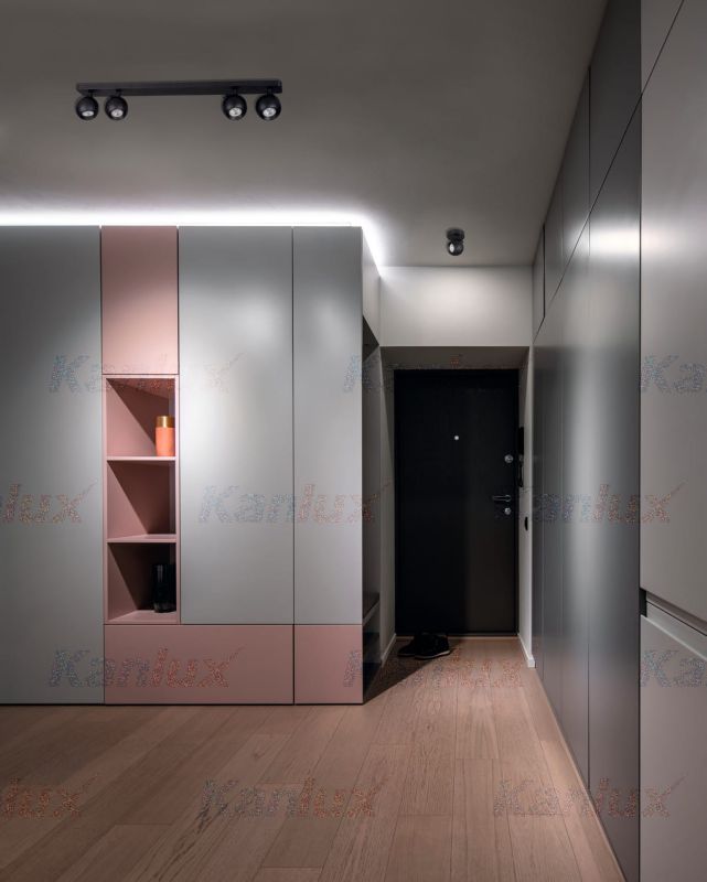 Lampa sufitowa Kanlux Galoba czarna  4 x GU10 x 35W wym: 8 x 78 cm - 1 szt.