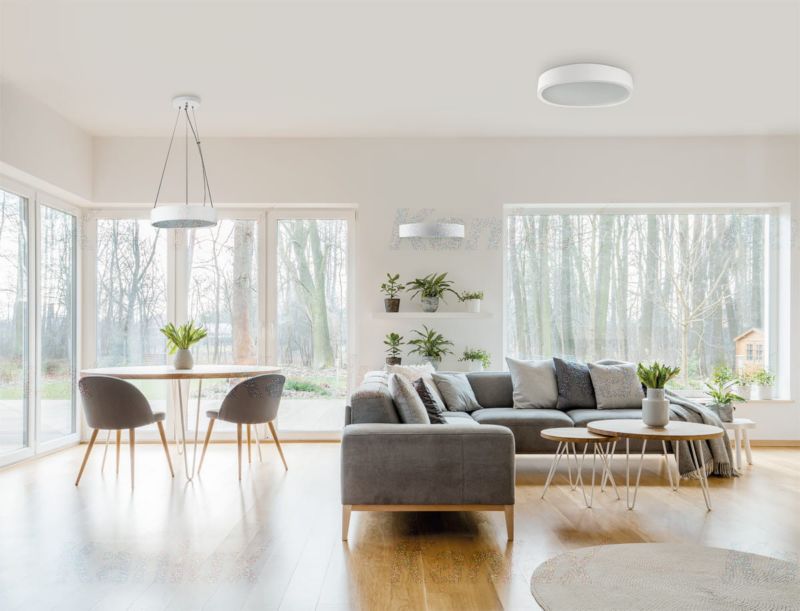 Lampa sufitowa Kanlux Jasmin biała wym: 100 x 47,5 x 47,5 cm 3xE27 x 20W 1 szt.
