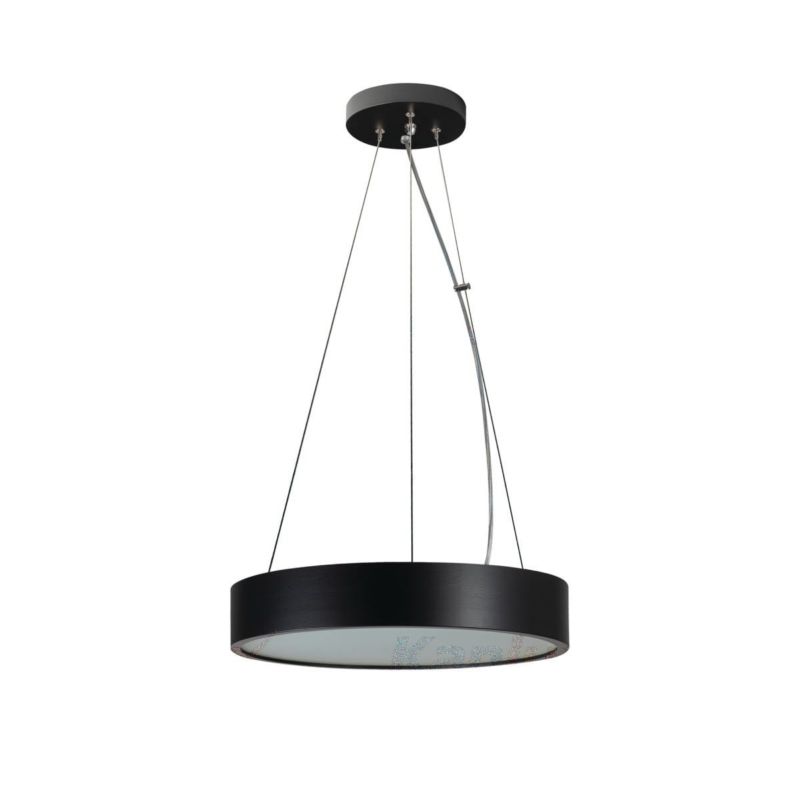 Lampa sufitowa Kanlux Jasmin czarna wym: 100 x 37,5 x 37,5 cm 2xE27 x 20W 1 szt.