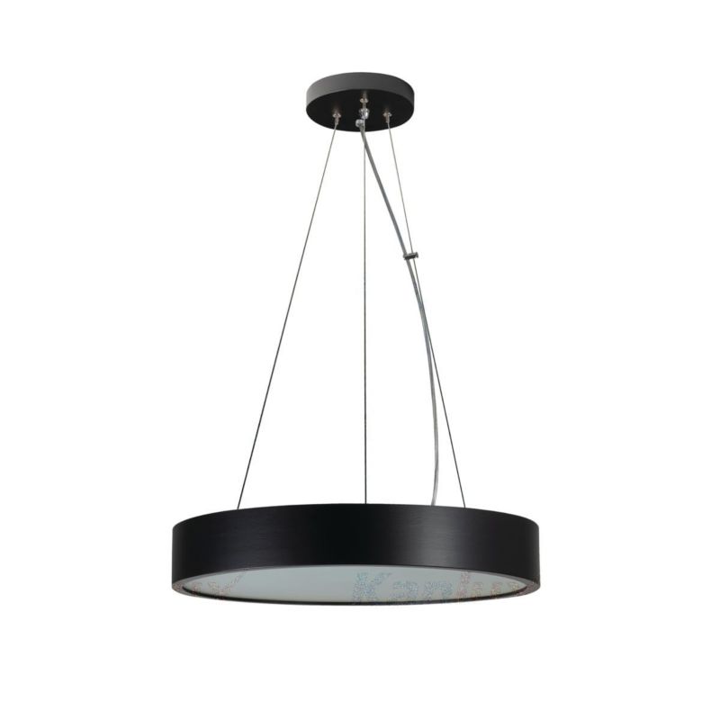 Lampa sufitowa Kanlux Jasmin czarna wym: 100 x 47,5 x 47,5 cm 3xE27 x 20W 1 szt.