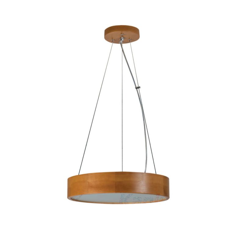 Lampa sufitowa Kanlux Jasmin złoty dąb wym: 100 x 37,5 x 37,5 cm 2xE27 x 20W 1 szt.