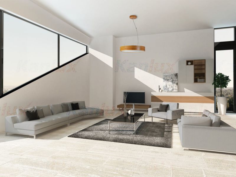 Lampa sufitowa Kanlux Jasmin złoty dąb wym: 100 x 47,5 x 47,5 cm 3xE27 x 20W 1 szt.