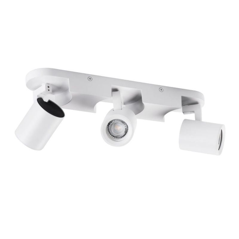 Lampa sufitowa Kanlux Laurin  biała Listwa z lampami 3 x GU10 x 35W wym: 34 x 7 cm - 1 szt.