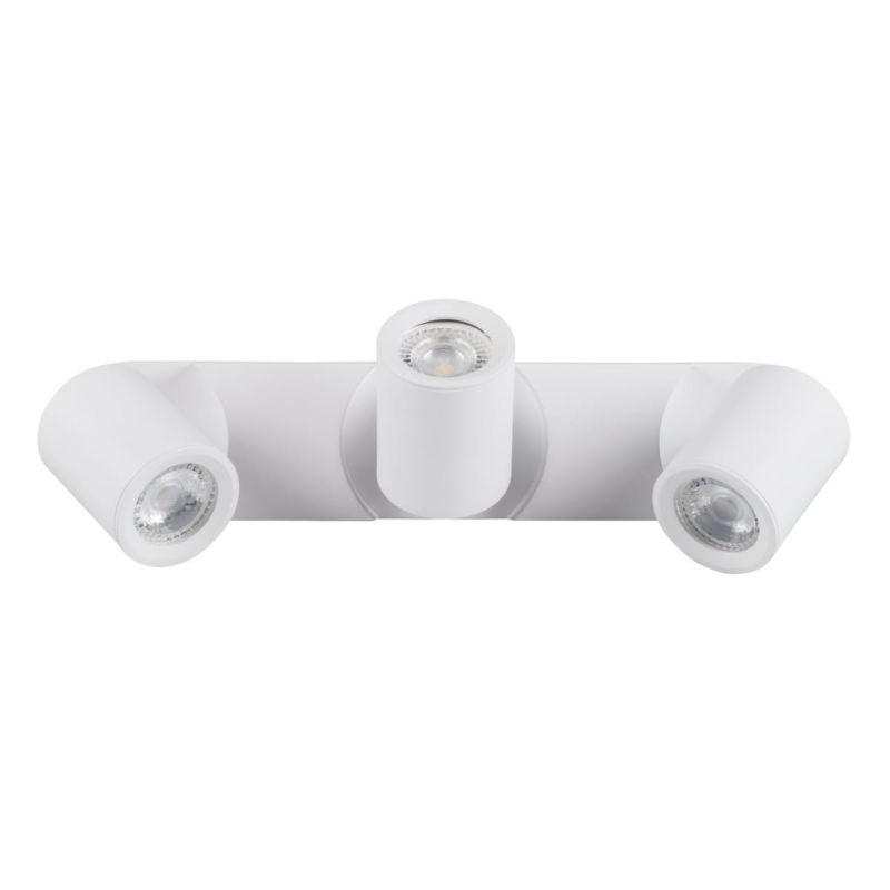 Lampa sufitowa Kanlux Laurin  biała Listwa z lampami 3 x GU10 x 35W wym: 34 x 7 cm - 1 szt.