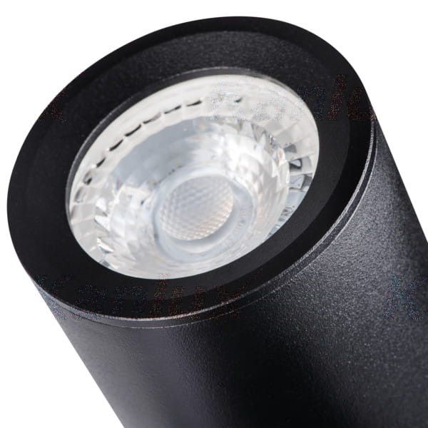 Lampa sufitowa Kanlux Laurin czarna  4 x GU10 x 35W wym: 22 x 22 cm - 1 szt.