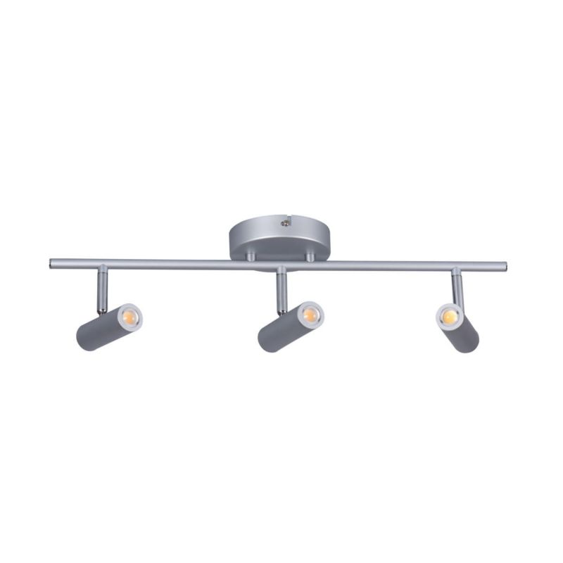 Lampa sufitowa Kanlux Tume  szara LED 18W 3000K 1500lm Listwa z lampami wym: 55 x 12 cm - 1 szt.