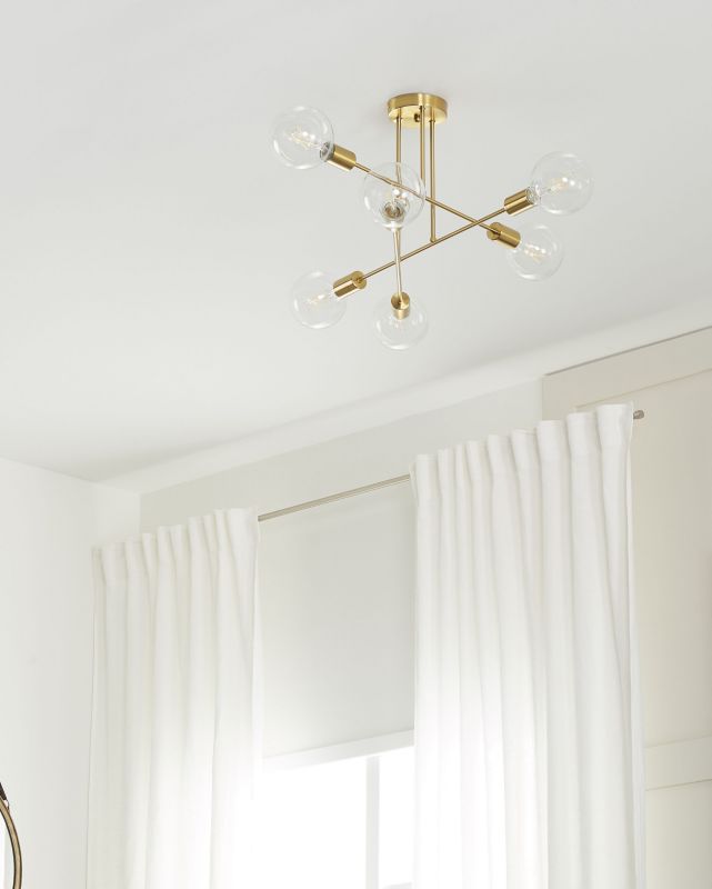 Lampa sufitowa Kidane Metal Mosiężny 1szt.