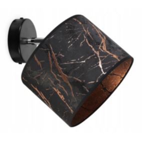 Lampa sufitowa kinkiet Light Home LH Werona 1x E27 60W czarny/miedziany 1szt.