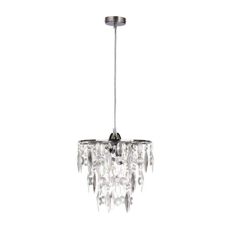 Lampa sufitowa koraliki Candellux Armo chromowana-srebrna 1xE27x60W IP20 wym:105x22,5x22,5cm - 1 szt.