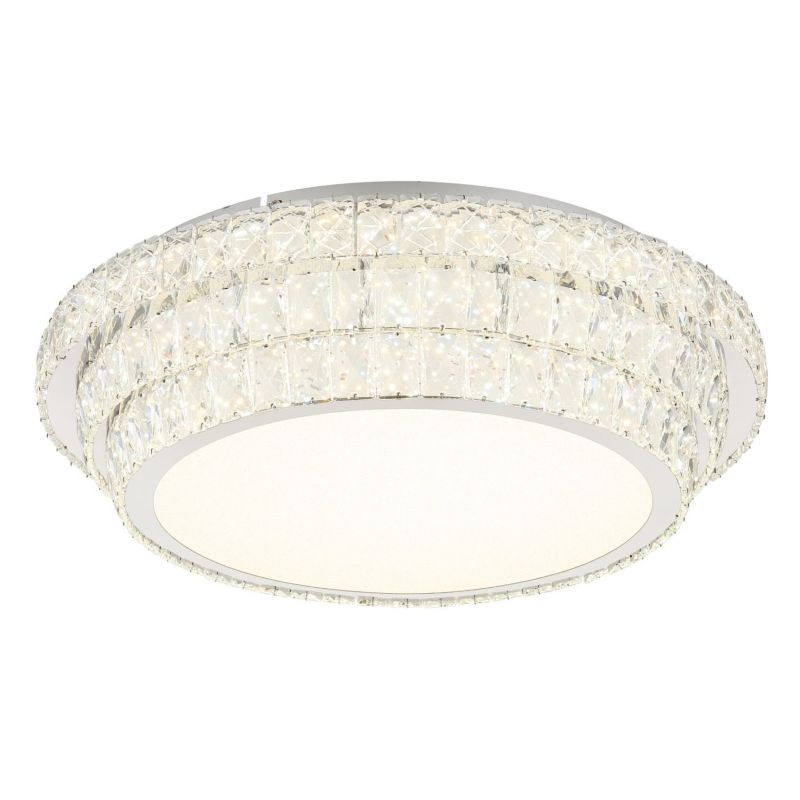 Lampa sufitowa kryształowa CCT LED 58W KLARA 68157-58 Globo 1 szt.