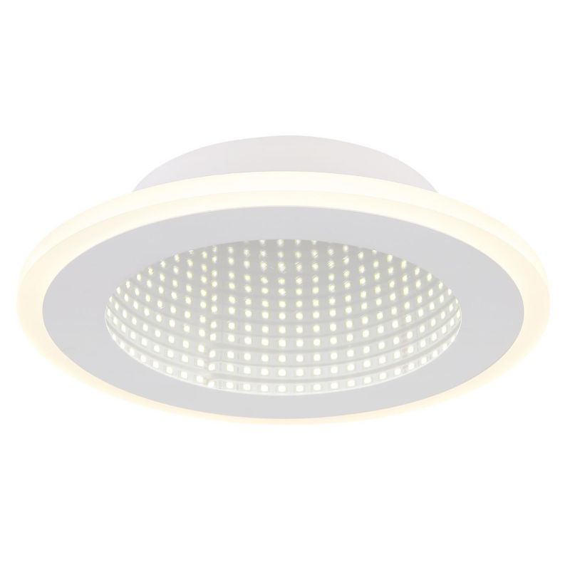 Lampa sufitowa LED 12W efekt lustra 3D  LAMELA 48919-12R Globo 1 szt.