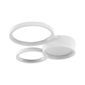 Lampa sufitowa LED Agnat Metal Biały 1szt.