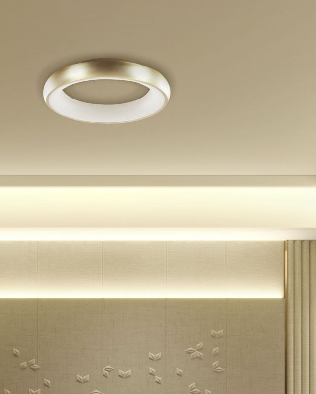 Lampa sufitowa LED Ataran Metal Złoty 1szt.