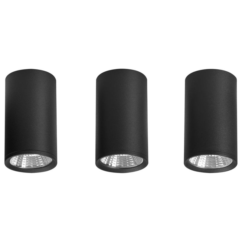 Lampa sufitowa LED Barcala Metal Czarny 1 kpl