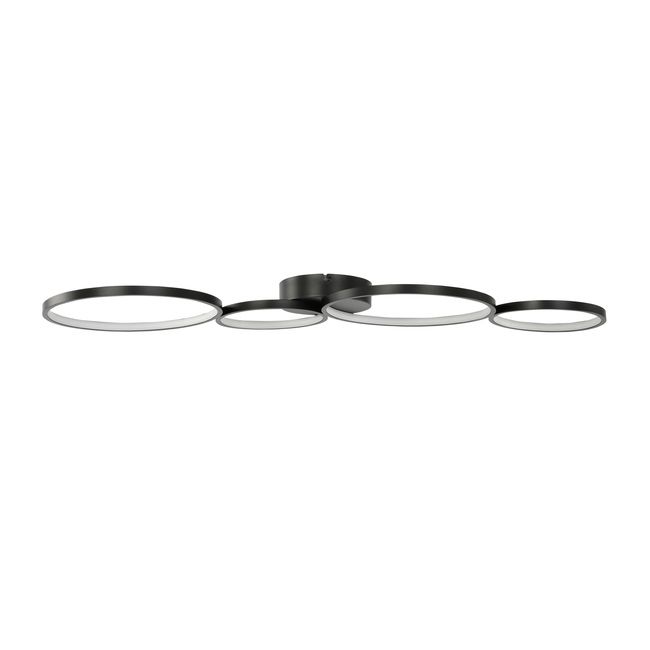 Lampa sufitowa LED GoodHome Samana 2700 lm 3000 K czarna DIM