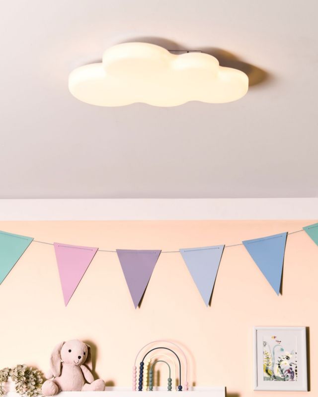 Lampa sufitowa LED Humla Ze ściemniaczem Biały 1szt.