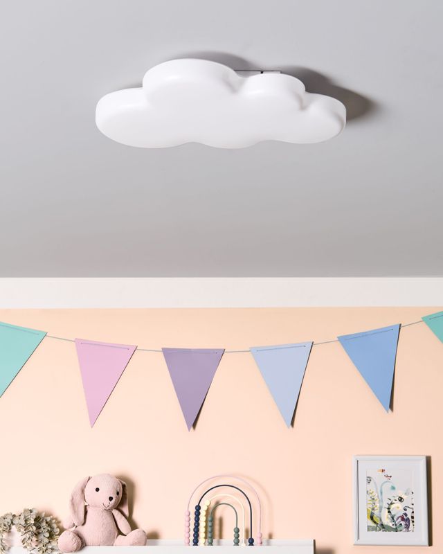 Lampa sufitowa LED Humla Ze ściemniaczem Biały 1szt.