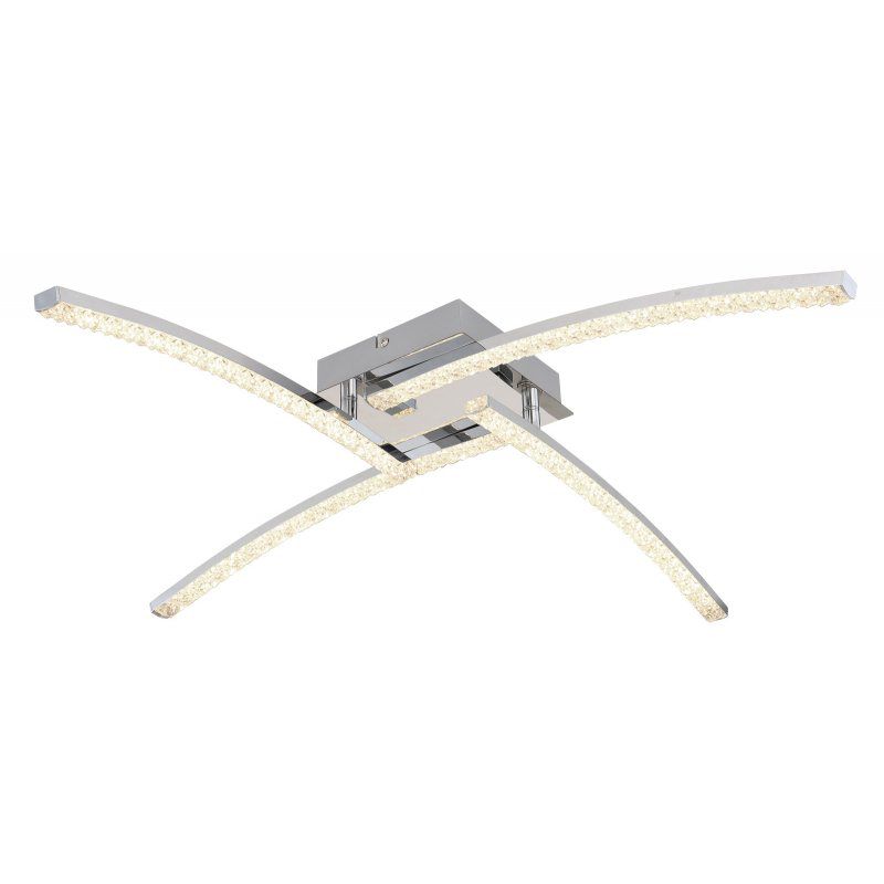 Lampa sufitowa LED JULES 67169-24IP 24W IP44 chrom Globo Lighting 1 szt.