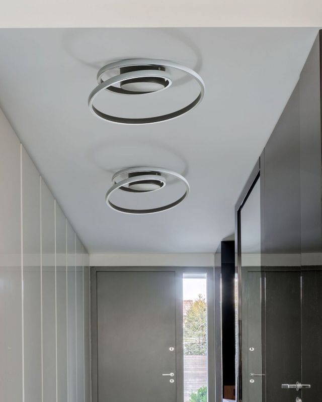 Lampa sufitowa LED Naryn Metal Czarny 1szt.