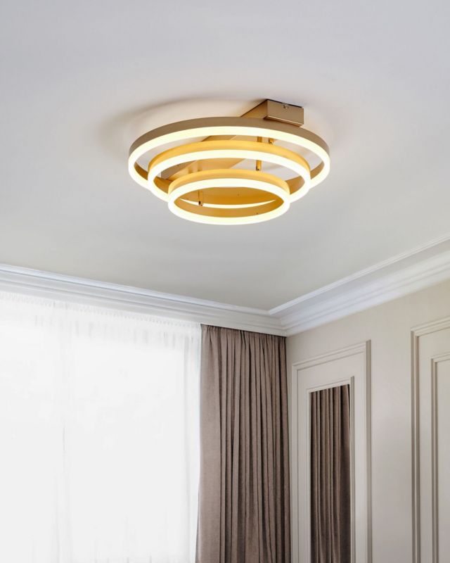 Lampa sufitowa LED Nore Złoty 1szt.