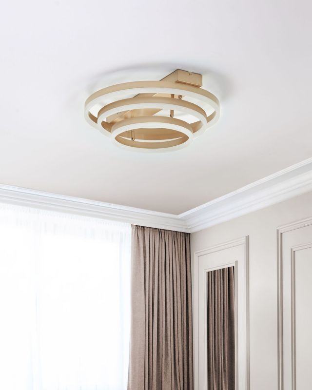 Lampa sufitowa LED Nore Złoty 1szt.