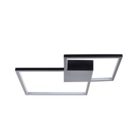 Lampa sufitowa LED Oksu Metal Czarny 1szt.