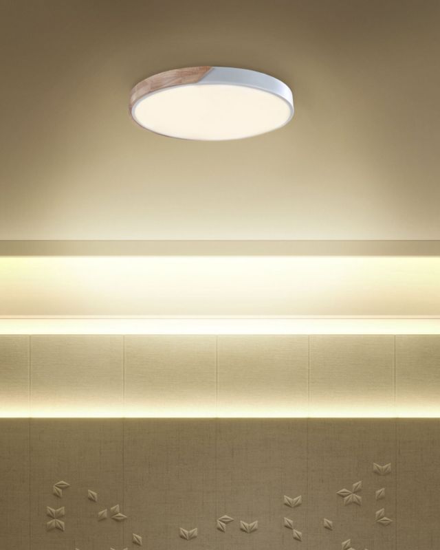 Lampa sufitowa LED Pattani Metal Biały 1szt.