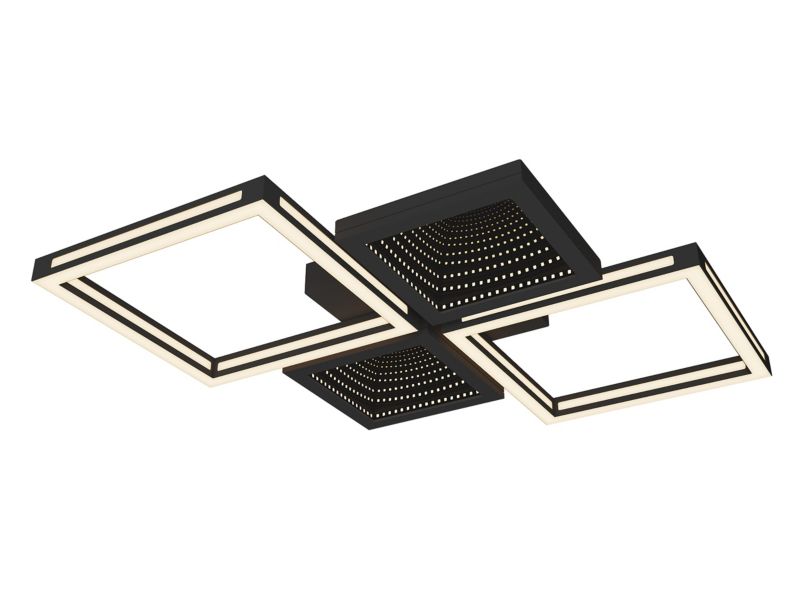 Lampa sufitowa LED plafon natynkowa LL TYRIN 3D LAMP efekt głębi 36W 1450lm (66877) 1 szt.