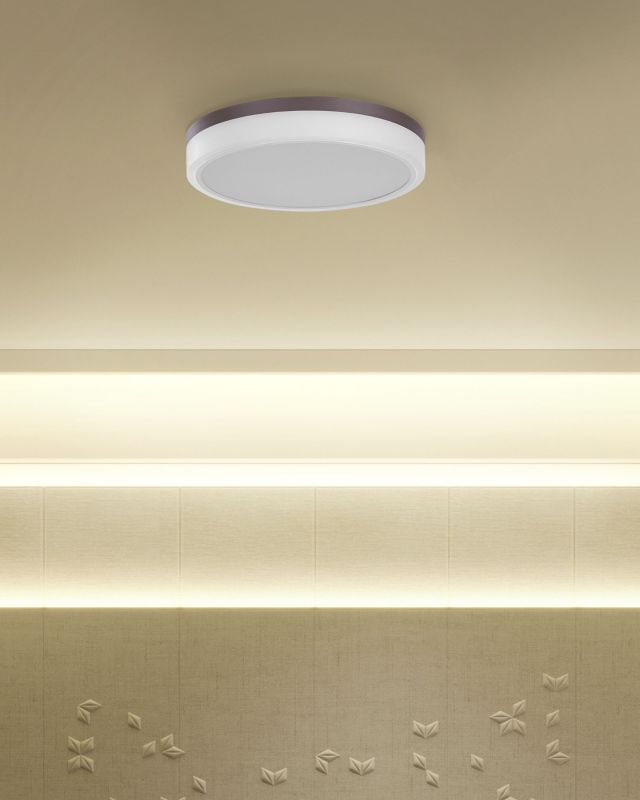 Lampa sufitowa LED Sakae Metal Biały 1szt.