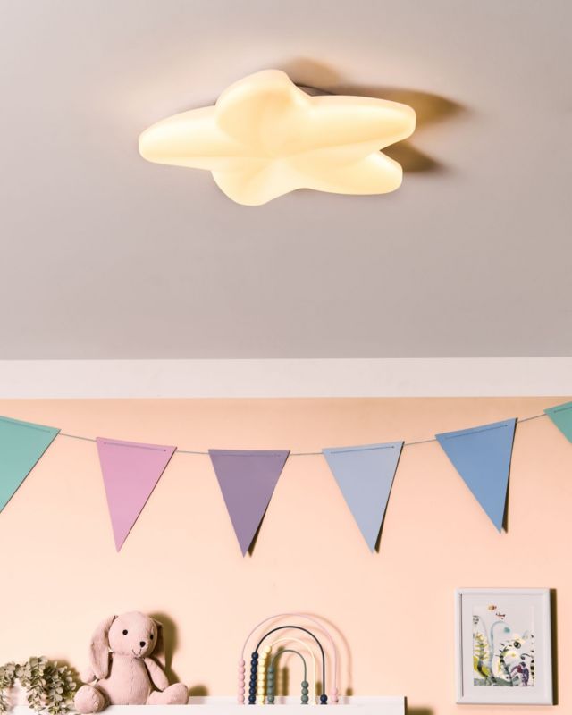 Lampa sufitowa LED Surna Ze ściemniaczem Biały 1szt.
