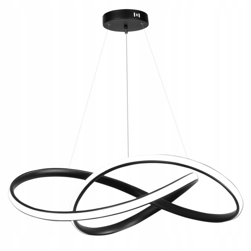 Lampa sufitowa LEDLUX wisząca nowoczesna do salonu i kuchni 44W nw żyrandol 1 szt.