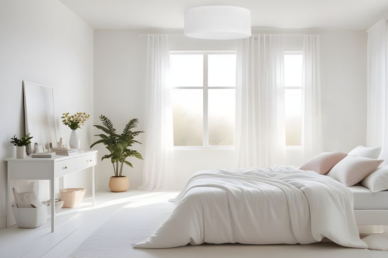 Lampa sufitowa Light Home LH Gaja Plexi 1x E27 60W klosz 50cm biały 1szt.