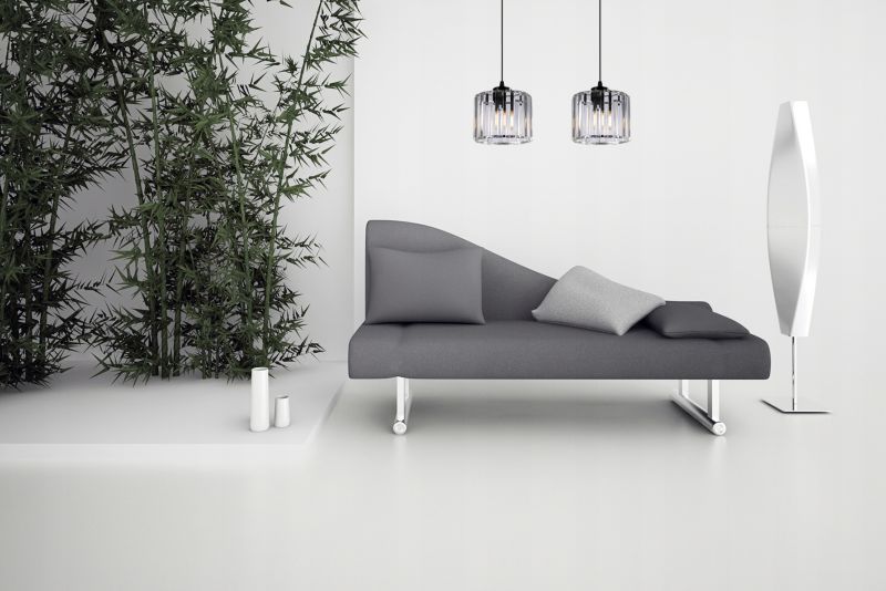 Lampa sufitowa Light Home LH Holdi 2x E27 60W klosz bezbarwne szkło 1szt.