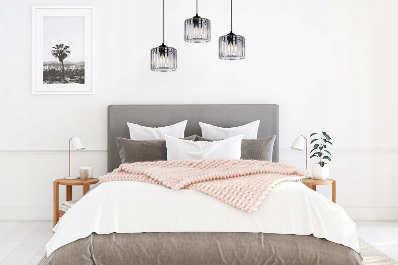 Lampa sufitowa Light Home LH Holdi 3x E27 60W klosz bezbarwne szkło 1szt.