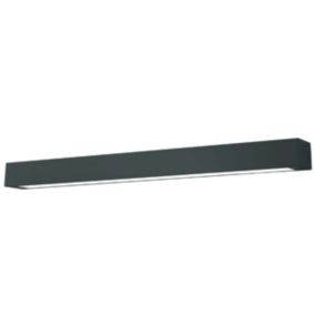 Lampa sufitowa Light Prestige Ibros XL czarna IP44 LED CCT 1 szt.