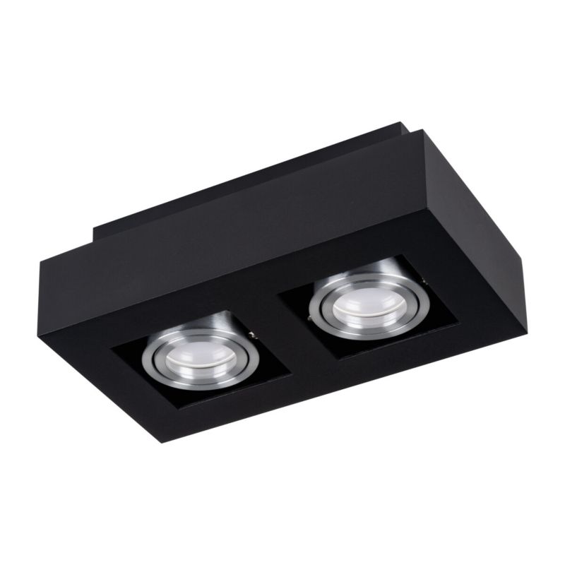 Lampa sufitowa LightLogic LL CEILING LAMP 02B 31382 oprawa natynkowa podwójna 1 szt.