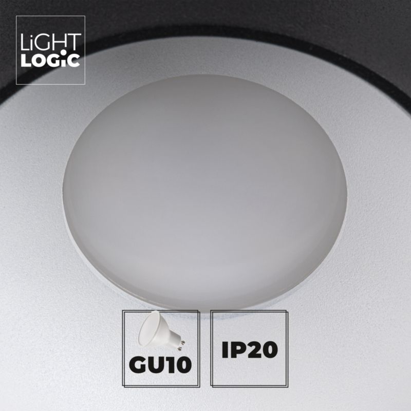 Lampa sufitowa LightLogic LL CEILING LAMP 03B/W 31450 oprawa natynkowa tuba 1 szt.