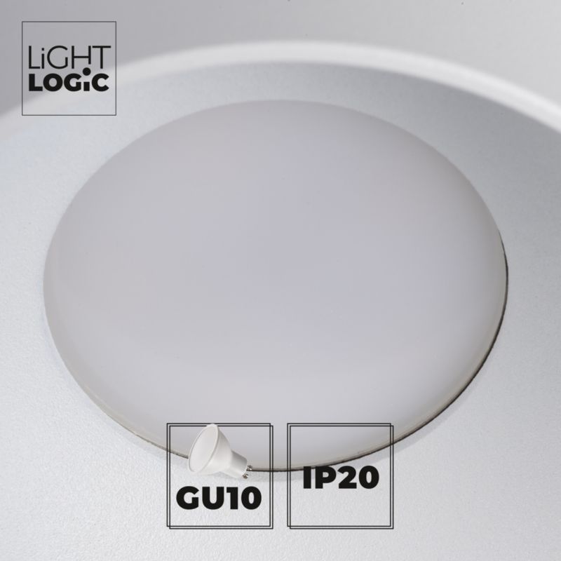 Lampa sufitowa LightLogic LL CEILING LAMP 03W/W 31452 oprawa natynkowa tuba  1 szt.
