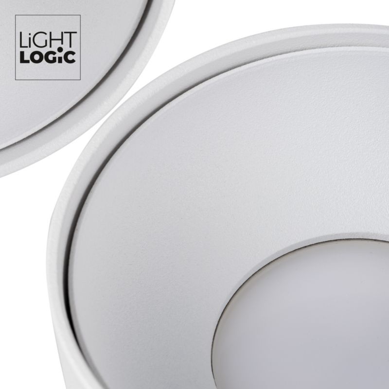Lampa sufitowa LightLogic LL CEILING LAMP 03W/W 31452 oprawa natynkowa tuba  1 szt.