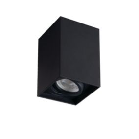 Lampa sufitowa LightLogic LL CUKI GU10 B 30610 oprawa punktowa czarna 1 szt.
