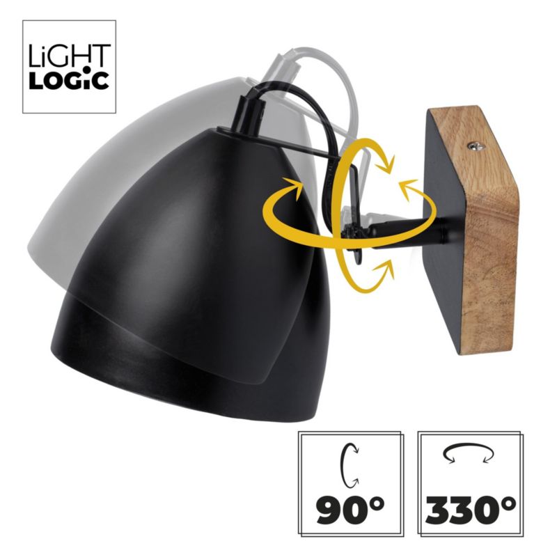 Lampa sufitowa LightLogic LL NIOR EL-1I E14 66192 pojedyncza spot kinkiet 1 szt.
