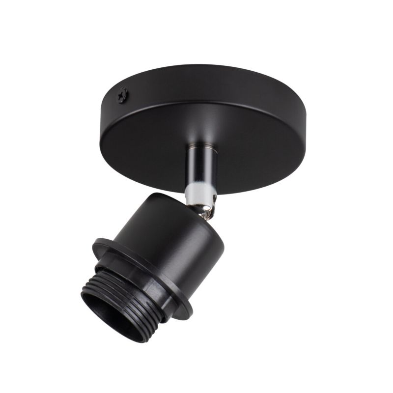 Lampa sufitowa LightLogic LL SPOT LAMP 01 B 31473 oprawa ścienna natynkowa czarna E27 1 szt.