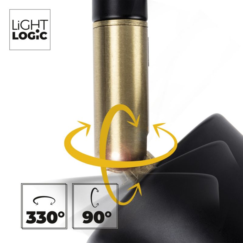 Lampa sufitowa LightLogic LL TAWA EL-1I E27 66221 ścienna regulowany spot kinkiet pojedyncza 1 szt.