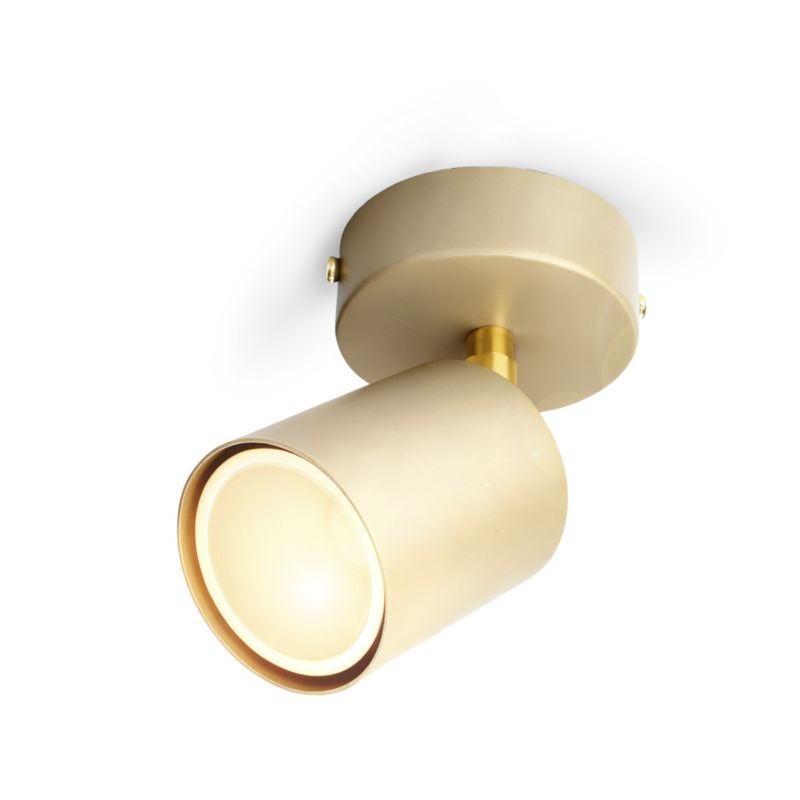 Lampa sufitowa LL YORIN BE EL-1O LIGHTLOGIC 66895 regulowana beżowa kaszmir spot 1szt.