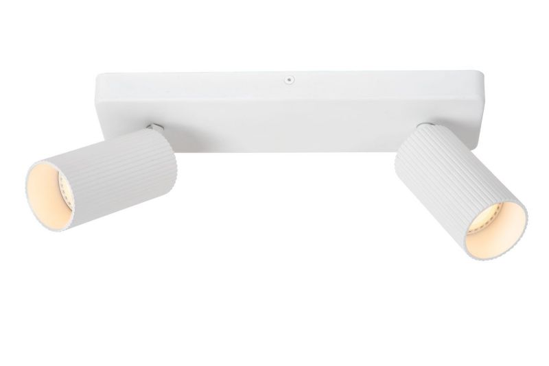 Lampa sufitowa Lucide CLUBS biała 2xGU10x40W IP20 wym:17,7x31x9cm - 1 szt.